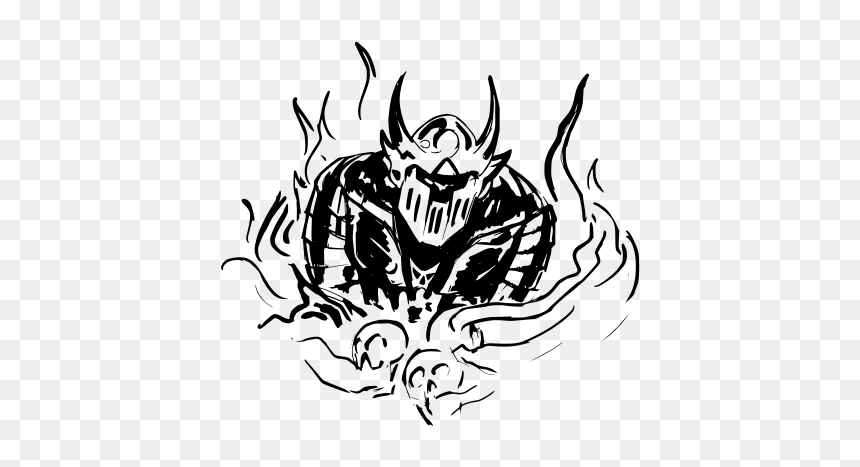 Armored Demon - Demonios Vectores, HD Png Download - demon eyes png
