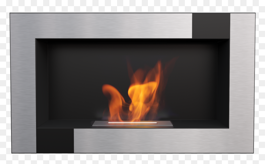 Fireplace Chimney Ethanol Fuel Kaminofen - Fireplace, HD Png Download - fireplace png