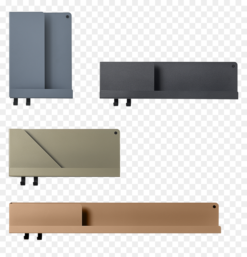 Folded Shelves Master Folded Shelves 1567073308 - Muuto Folded Shelf Small, HD Png Download - shelf png