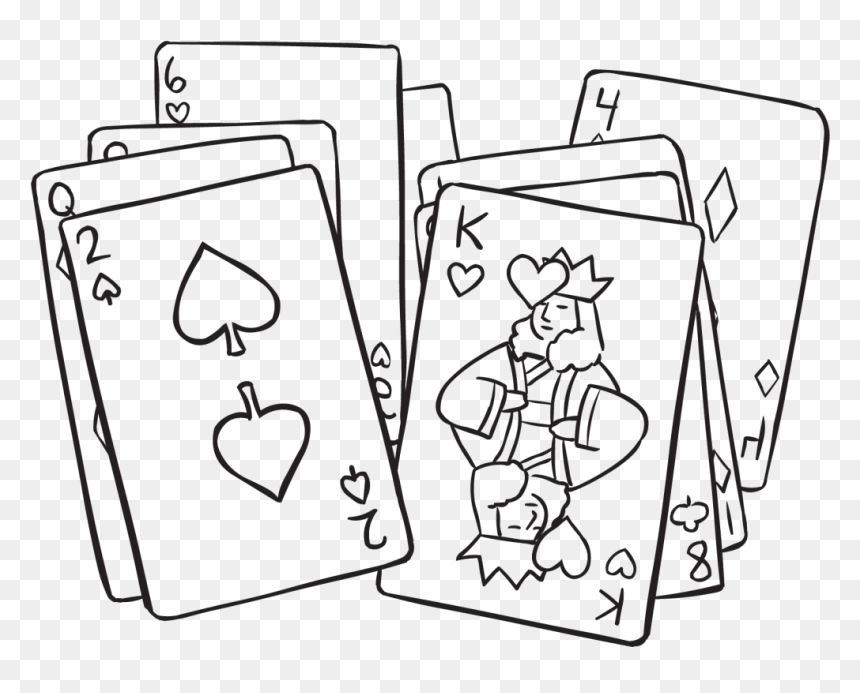 Series Of Playing Cards As Used With Card Talk, HD Png Download - playing card png