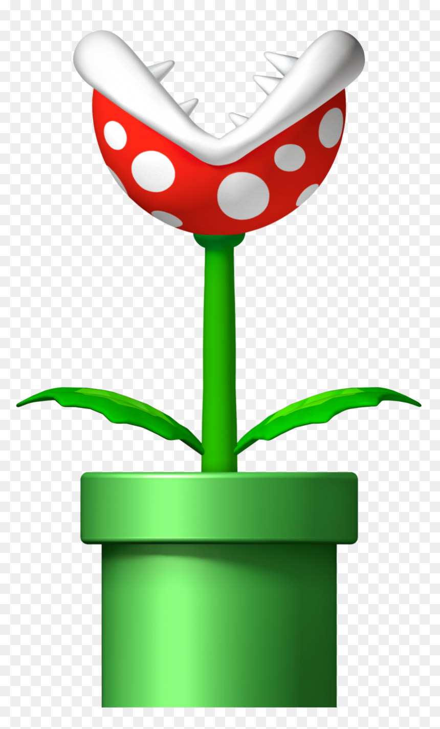 This Png File Is About Games , New Super Mario Bros - Mario Piranha Plant Png, Transparent Png - mario bros png