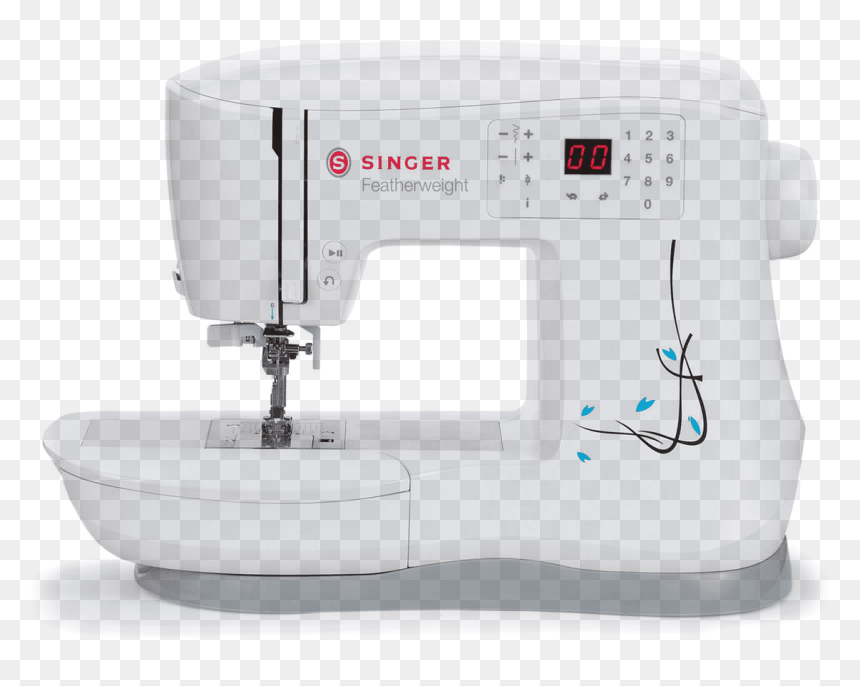 Transparent Sewing Needle Png - Singer Featherweight C240, Png Download - sewing needle png