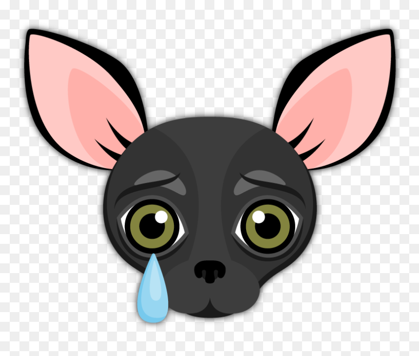 Chihuahua Mexico Flag Transparent, HD Png Download - dog emoji png