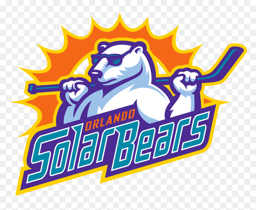 Meaning Orlando Solar Bears Logo And Symbol - Echl Solar Bears, HD Png Download - bears logo png