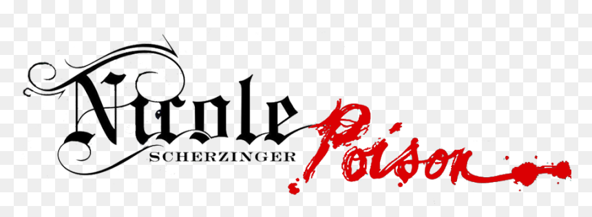 Poison Logo - Nicole Scherzinger Don T Hold, HD Png Download - poison png
