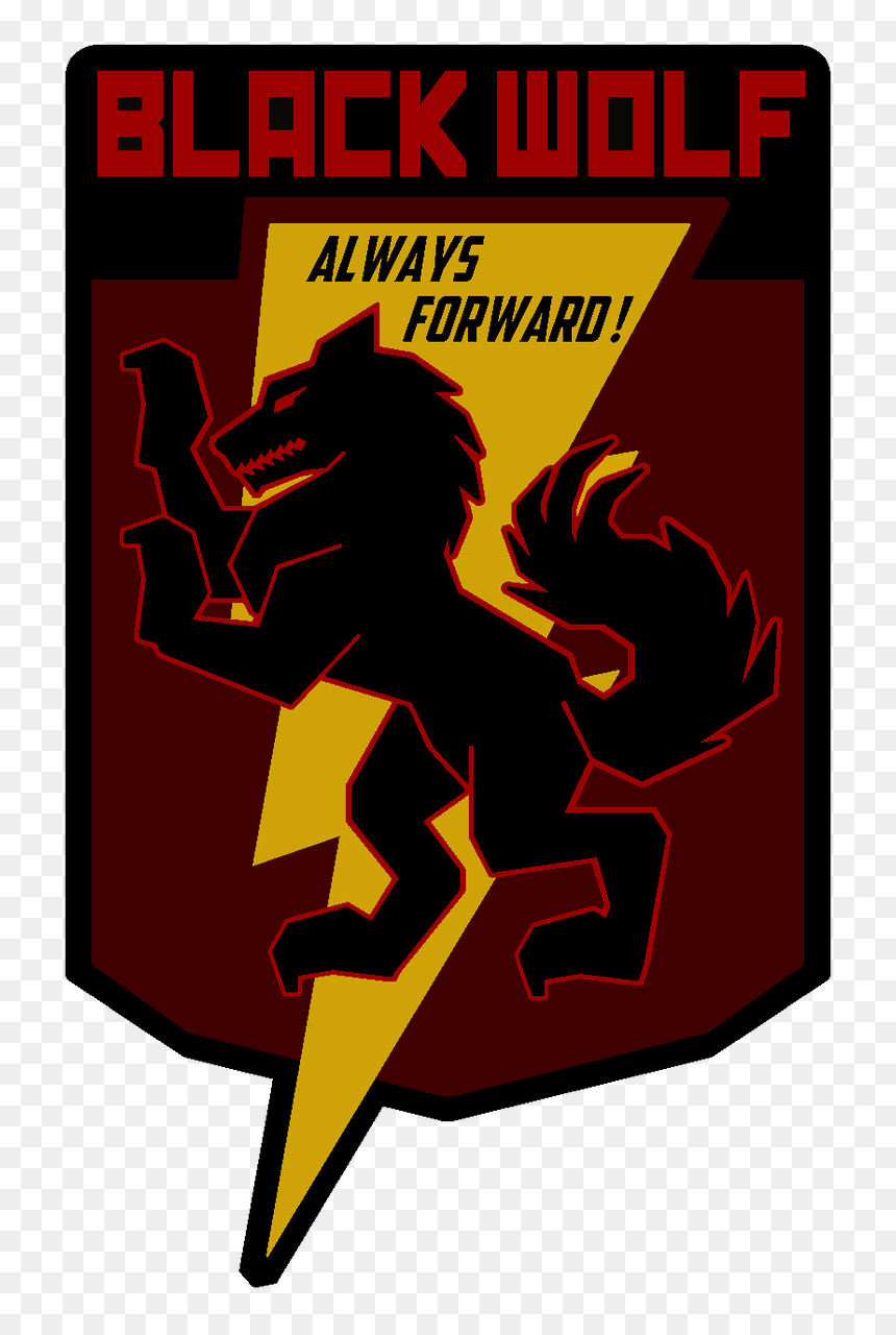 Black Wolf , Png Download - Graphic Design, Transparent Png - black wolf png