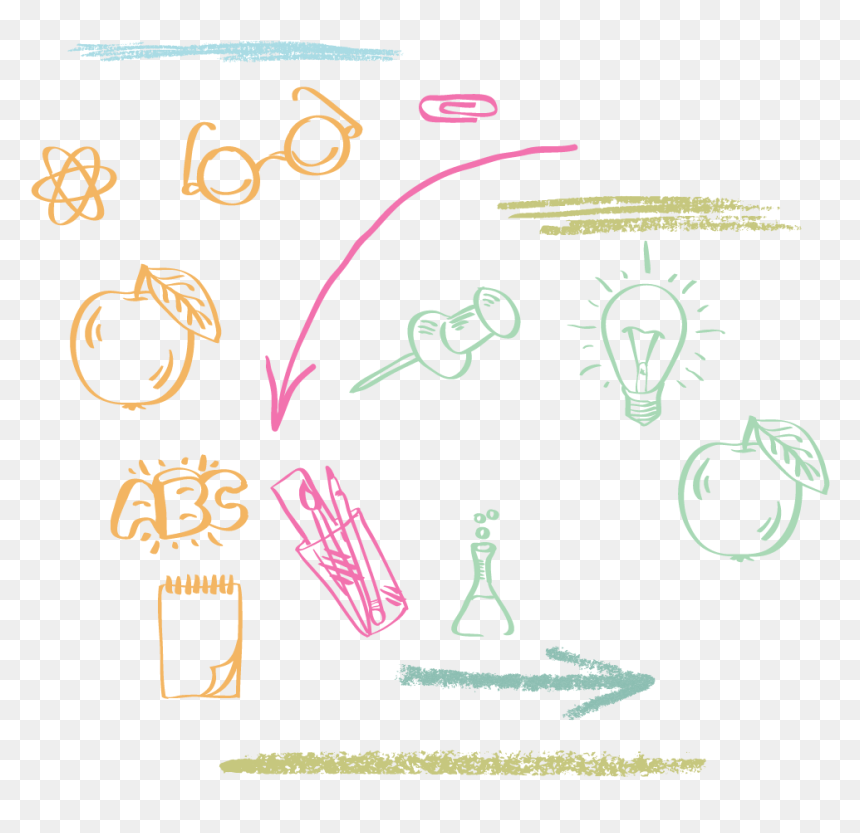 Sidewalk Chalk Clip Art - Dibujos En Tiza Png, Transparent Png - sidewalk png