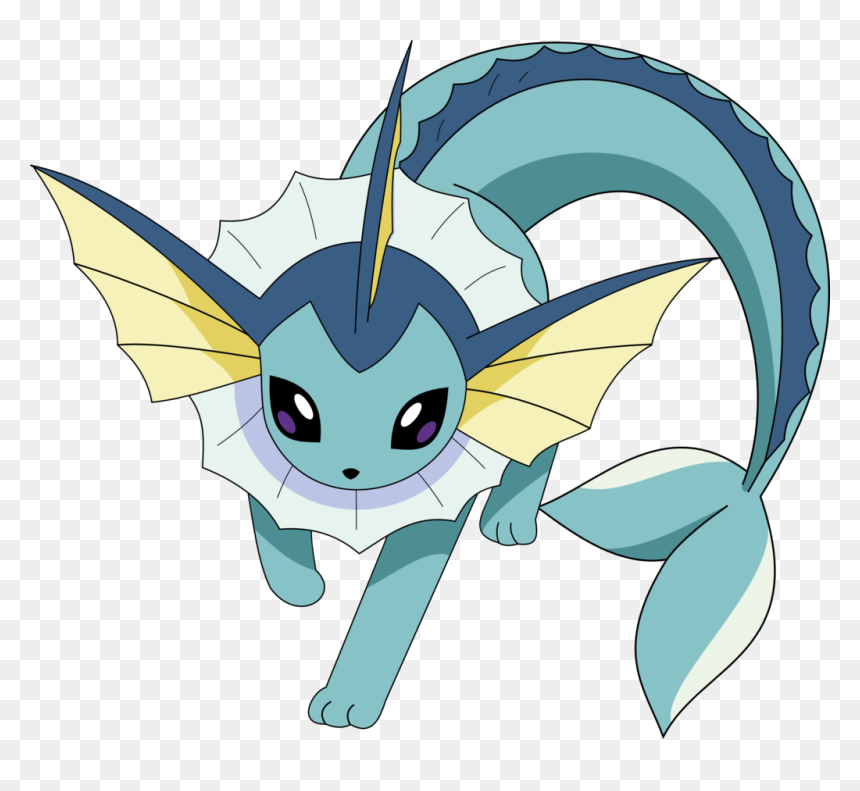 Pokemon Vaporeon , Png Download - Pokemon Vaporeon, Transparent Png - vaporeon png