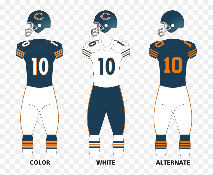 Ch Bears Uniforms - Chicago Bears Uniforms 2019, HD Png Download - chicago bears logo png
