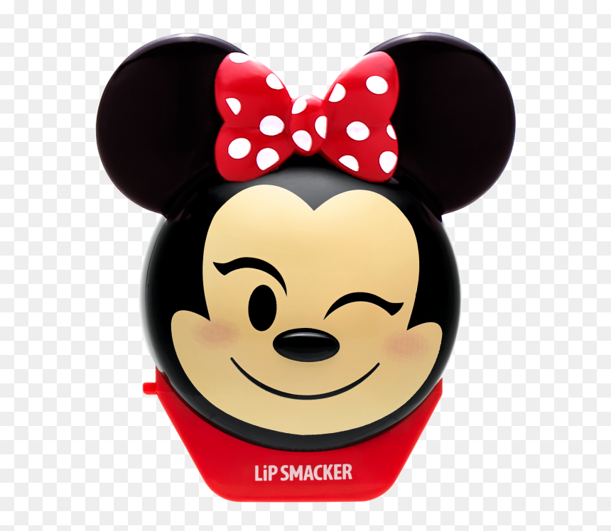 Lip Smacker Lip Balm Lip Smackers Minnie Mouse - Lip Smacker Disney Emoji, HD Png Download - minnie bow png