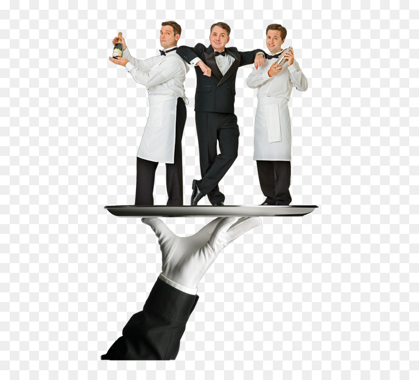 Waiter Png Download , Png Download - Three Waiters, Transparent Png - waiter png