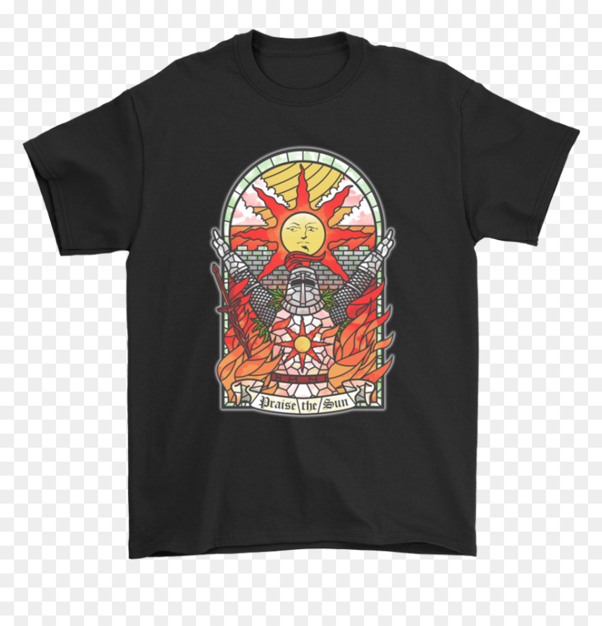Dark Souls T Shirt Praise The Sun, HD Png Download - dark souls you died png