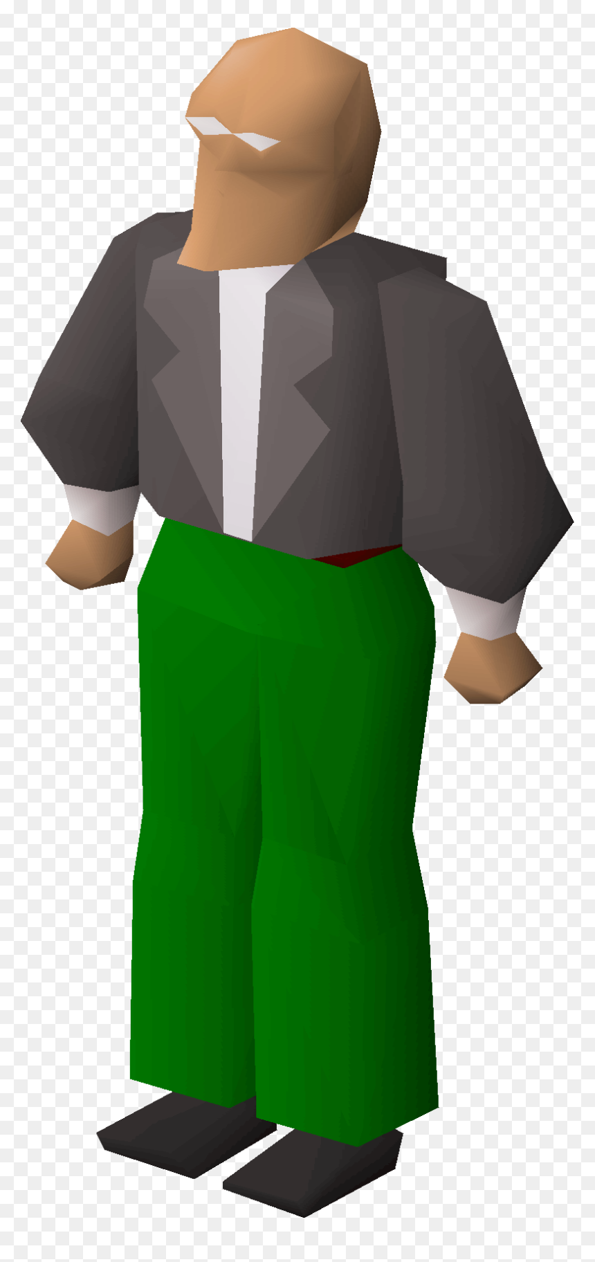Old School Runescape Wiki - Standing, HD Png Download - waiter png