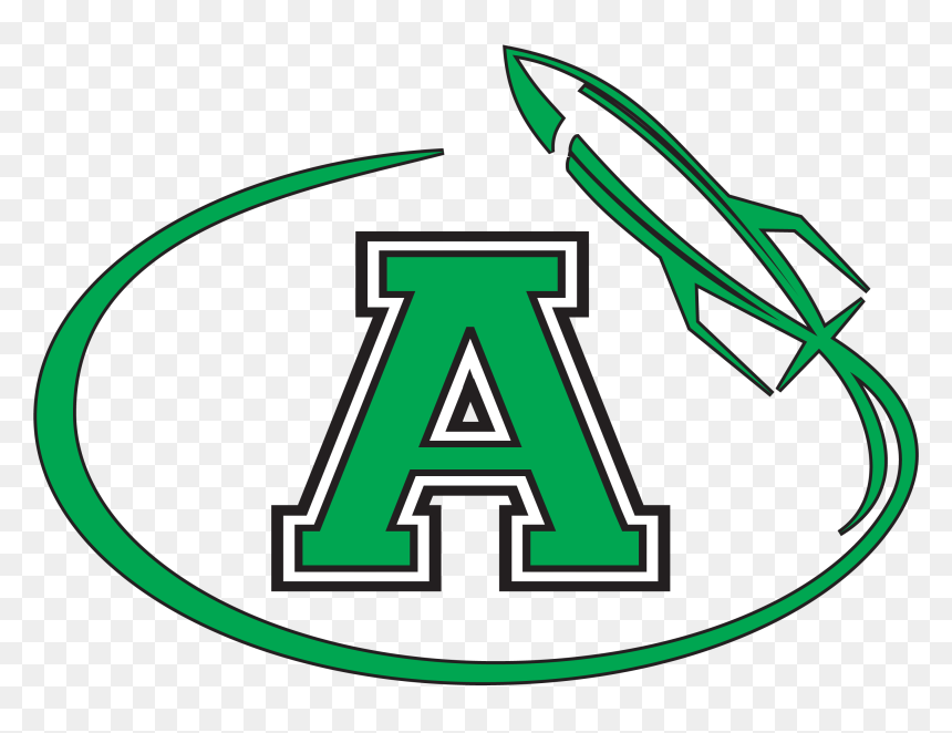 Anniston High School Logo, HD Png Download - rockets logo png