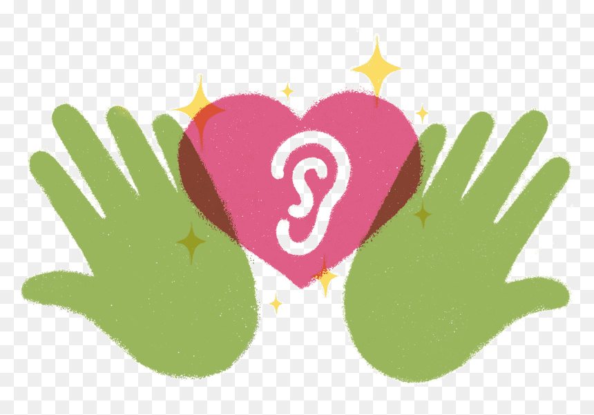 Swt Giving Hands - Heart, HD Png Download - sidewalk png