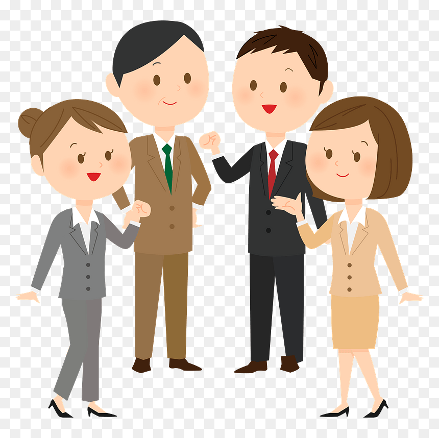 Business People Company Clipart - Computer User, HD Png Download - business people png