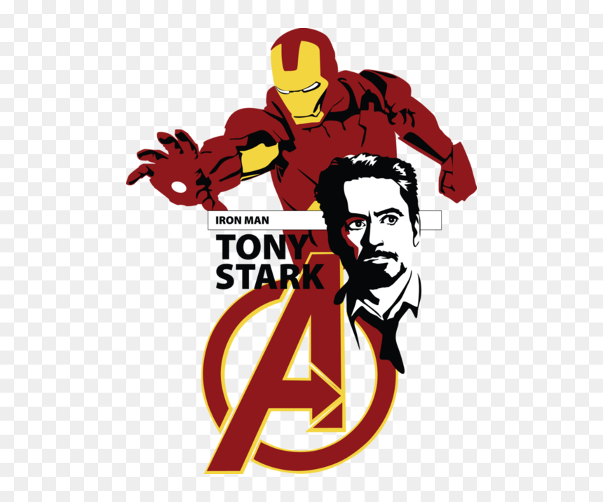 Iron Man, Marvel, And Tony Stark Image - Clipart Of Tony Stark, HD Png Download - tony stark png