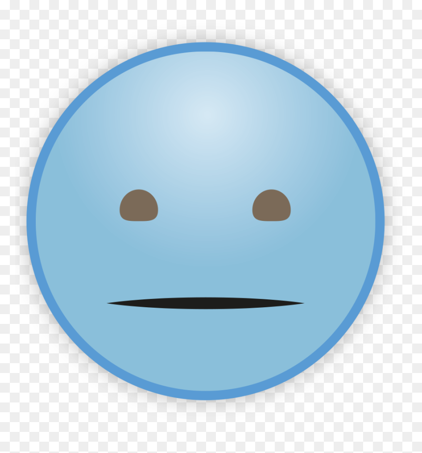 Sky Blue Emoji Transparent Background - Zoka Coffee, HD Png Download - blue background png