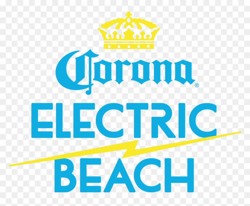 Corona Logo Png , Png Download - Corona Electric Beach Logo, Transparent Png - corona logo png