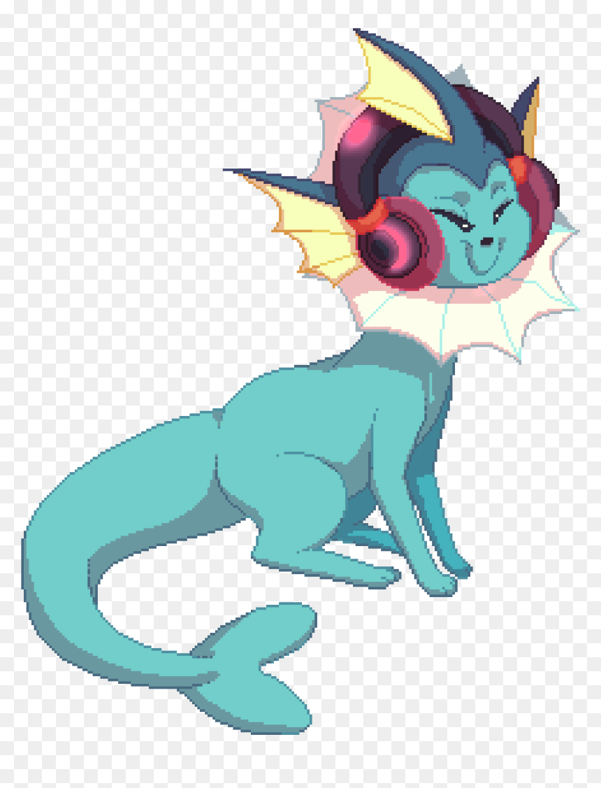 Vaporeon , Png Download - Cute Vaporeon Art, Transparent Png - vaporeon png