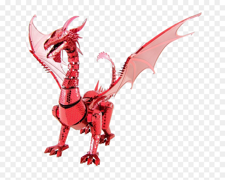 Red Dragon Png Transparent Image - Dragon Model Kit, Png Download - red dragon png