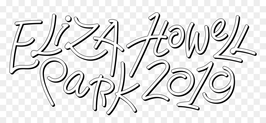 Ehp Logo-04 Bw - Calligraphy, HD Png Download - sidewalk png