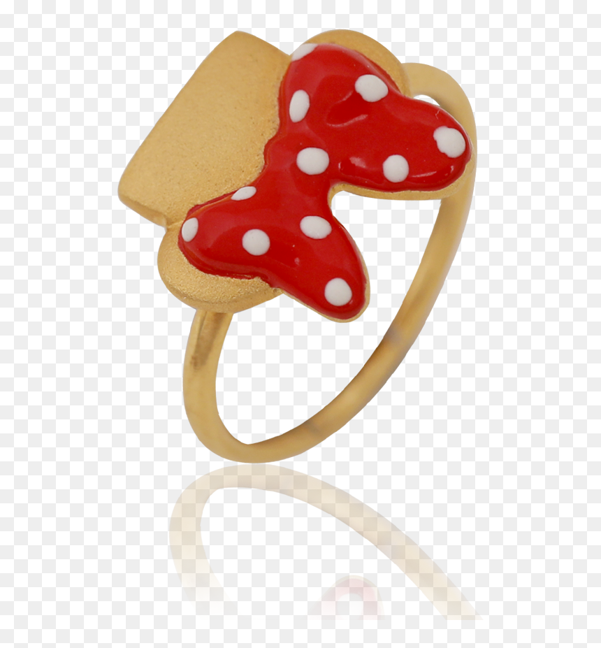 Charming Minnie Mouse Bow Ring - Ring, HD Png Download - minnie mouse bow png