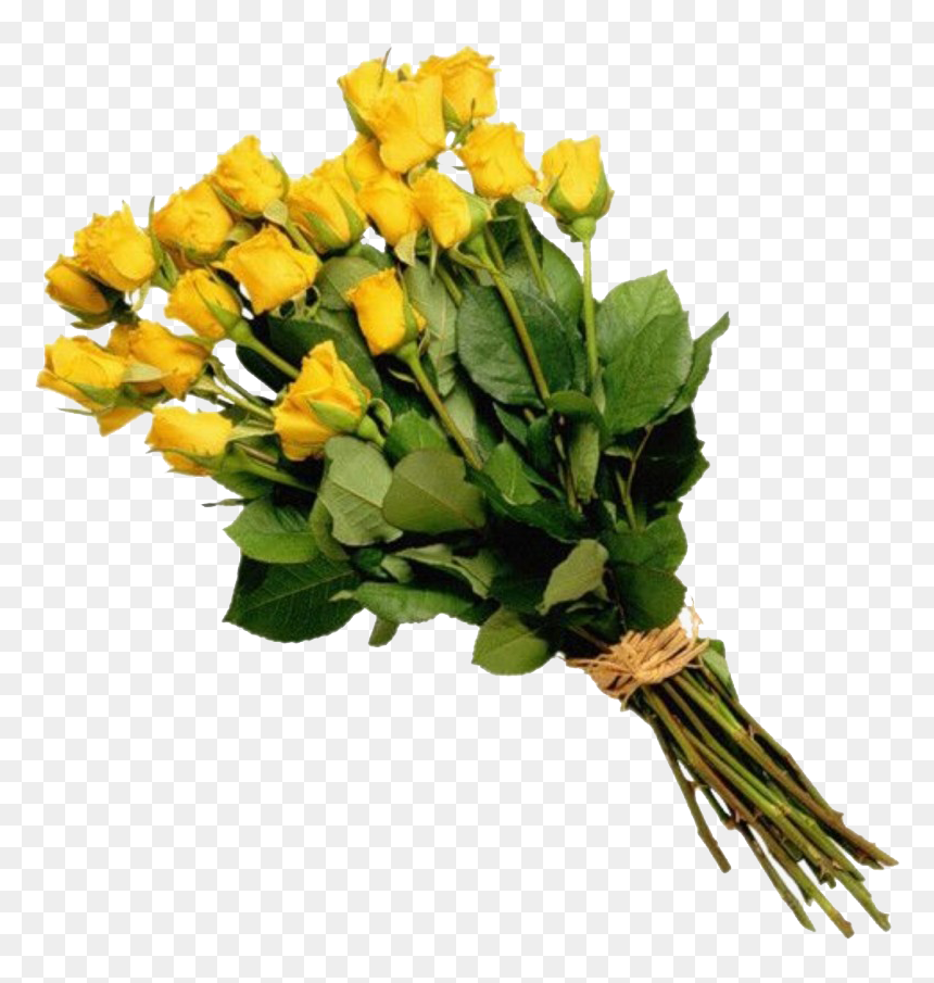 Bouquet Flowers Png Image Free Download - Transparent Bouquet Png, Png Download - flower stem png