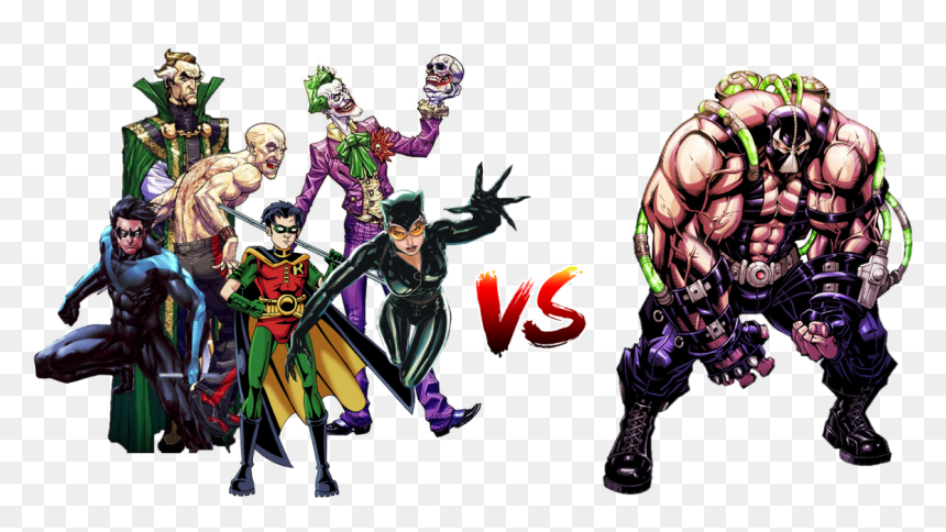Transparent Joker Comic Png - Dc Comics Bane Png, Png Download - bane png