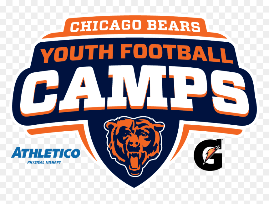 Chicago Bears Youth Football Camps - Youth Football Camp Shirts, HD Png Download - chicago bears logo png
