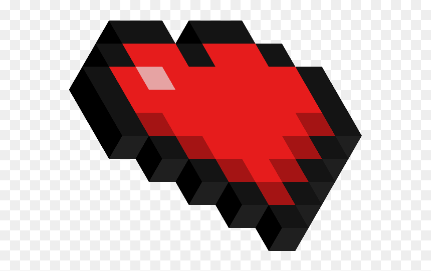 Graphic Design, HD Png Download - minecraft heart png