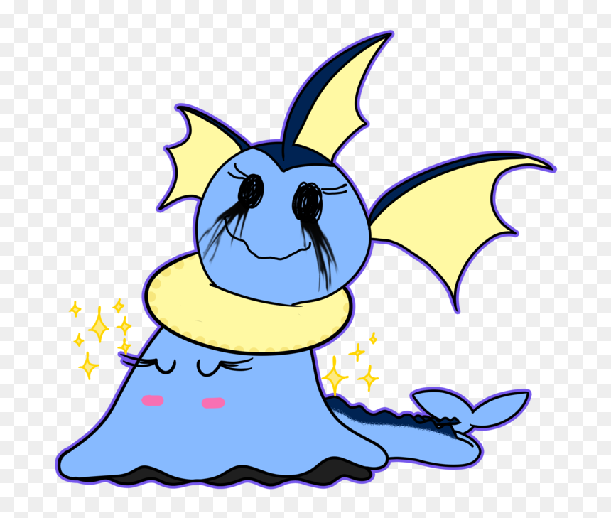 I Always Thought Vaporeon Was Prettier Out Of The First - Clip Art, HD Png Download - vaporeon png