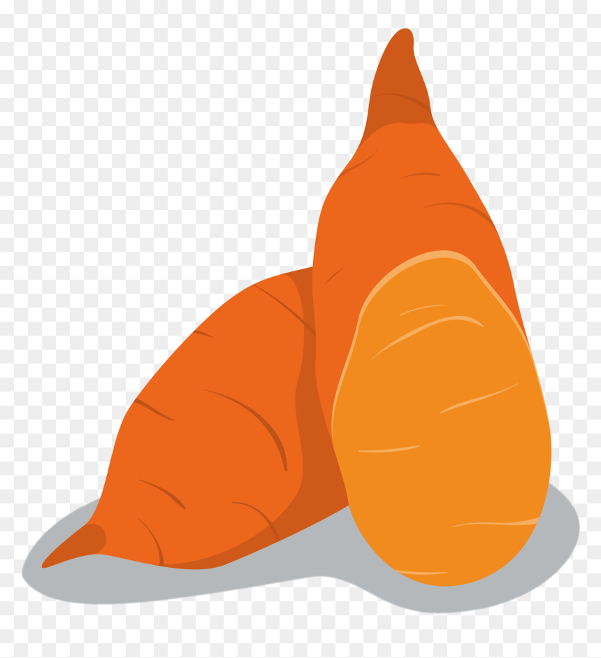 Sweet Potato Transparent - Carrot, HD Png Download - sweet potato png