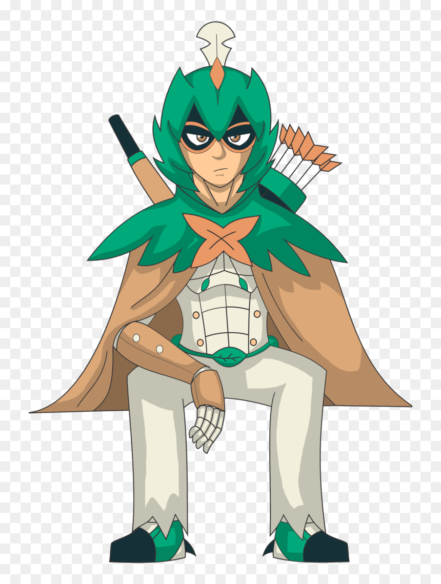 Decidueye Gijinka By Skull-junky - Cartoon, HD Png Download - decidueye png