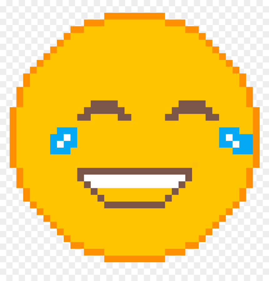 Planet Pixel Art Png, Transparent Png - cry emoji png