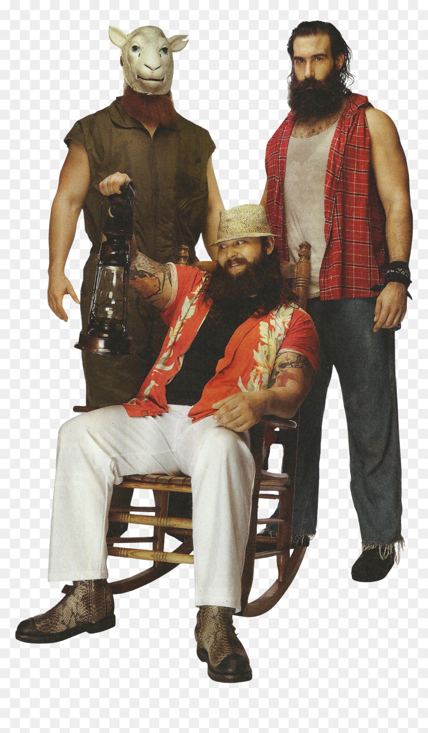 Transparent Wrestling Silhouette Png - Wyatt Family Png, Png Download - bray wyatt png