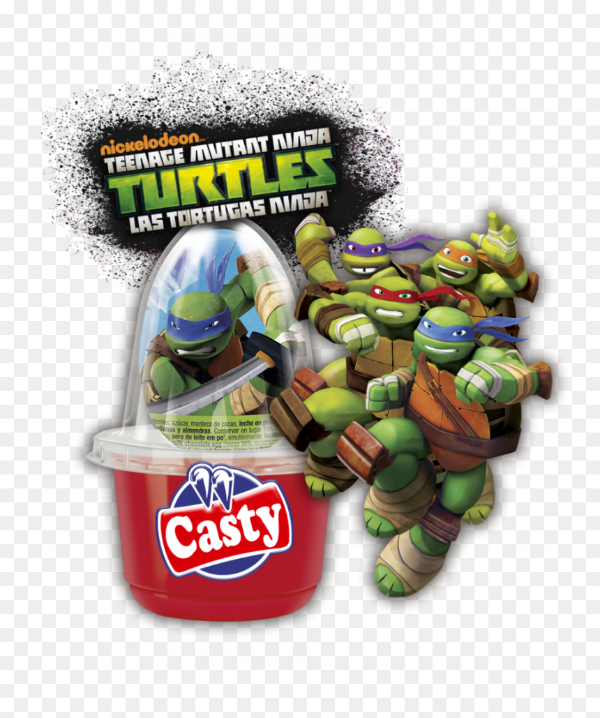 Vanilla And Chocolate Cup With A Ninja Turtles Surprise - Teenage Mutant Ninja Turtles, HD Png Download - ninja turtle png