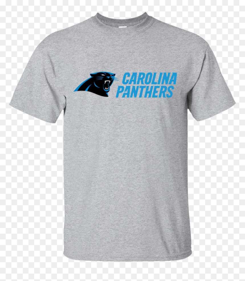 Carolina Panthers Logo Football Men"s T-shirt - Have A Girlfriend Tshirt, HD Png Download - carolina panthers logo png