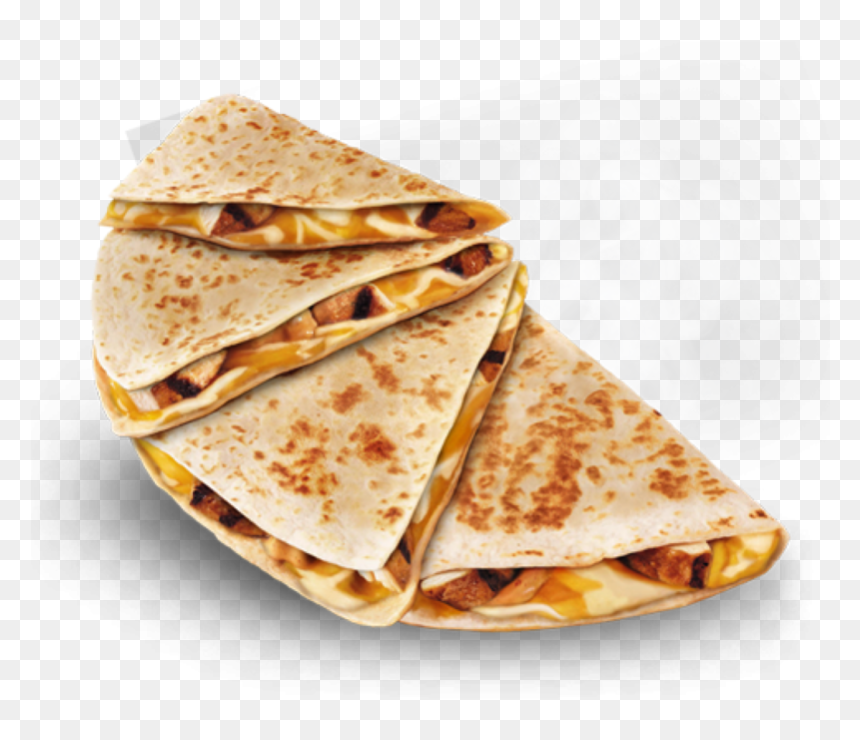 Quesadilla Png File - Taco Bell Quesadilla De Pollo, Transparent Png - quesadilla png