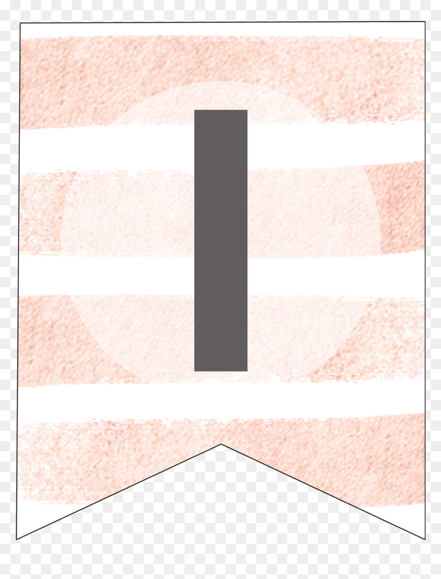 Pink Stripes Custom Banner Sign Free Printable - Shadow, HD Png Download - pink banner png