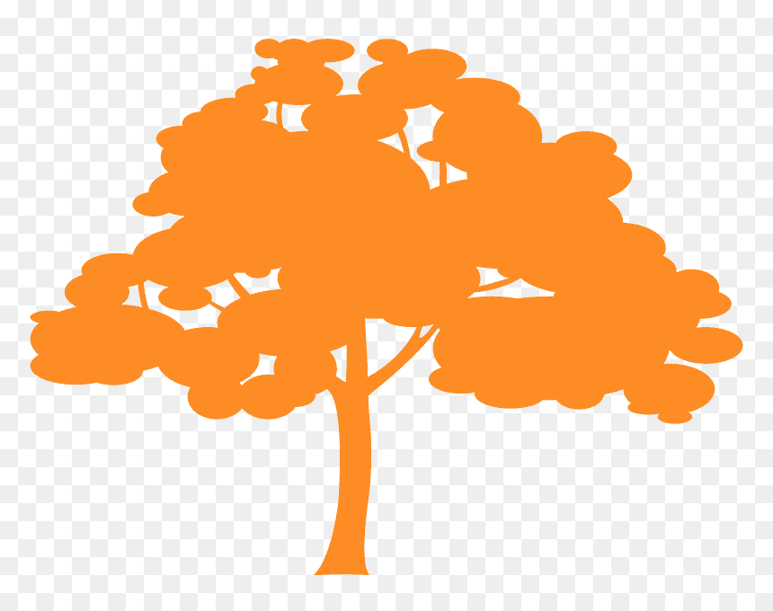 Silhouette, HD Png Download - trees silhouette png