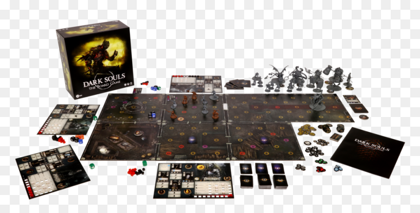 Dark Souls Board Game, HD Png Download - dark souls you died png