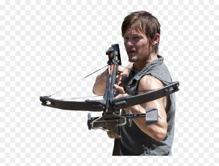 Daryl Dixon From The Walking Dead - Daryl Walking Dead Png, Transparent Png - rick grimes png