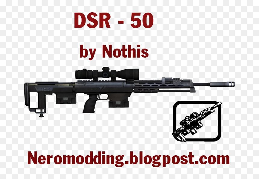 Blog , Png Download - Firearm, Transparent Png - dsr 50 png