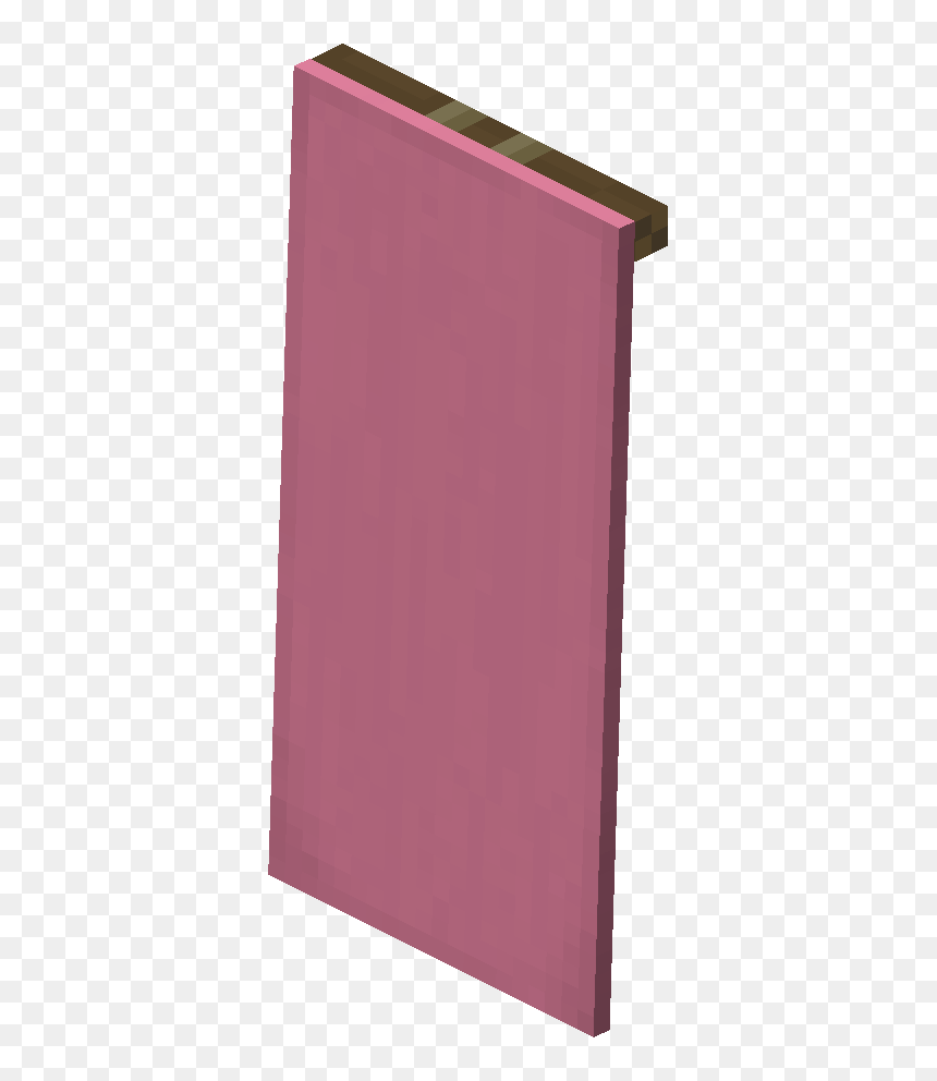 Minecraft, HD Png Download - pink banner png