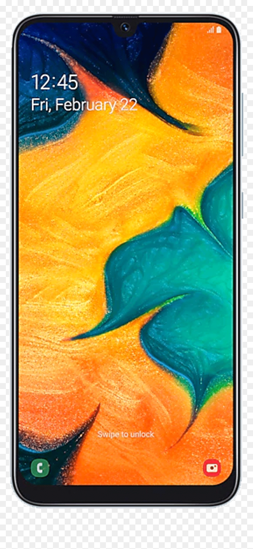 Samsung Galaxy A30 - Samsung Galaxy A 30 Gin@, HD Png Download - paint swipe png