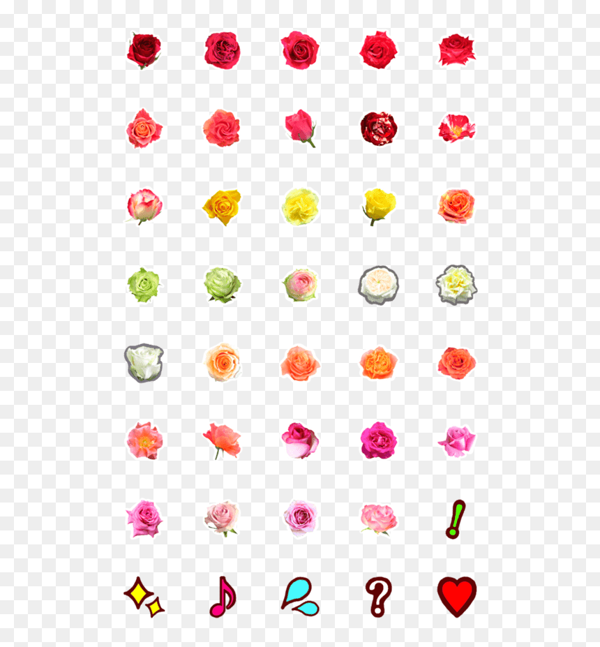 Clip Art, HD Png Download - rose emoji png