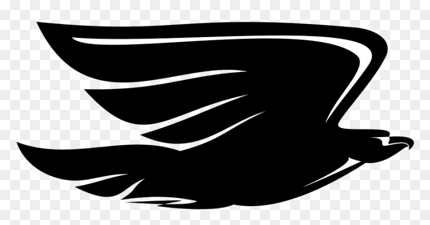Aguila De Perfil Png, Transparent Png - eagle silhouette png