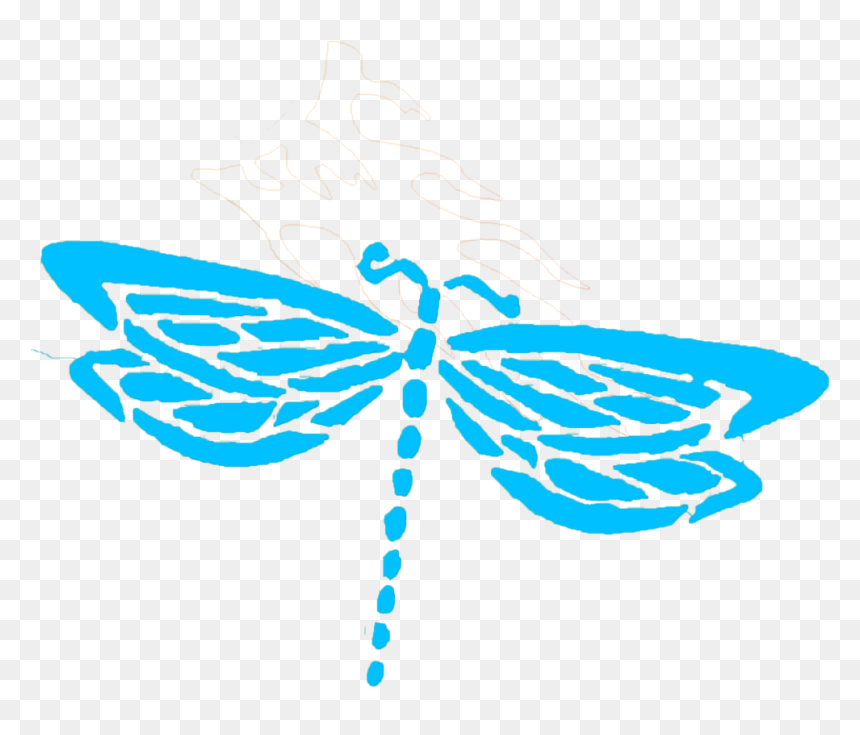 Clip Art, HD Png Download - dragonfly silhouette png