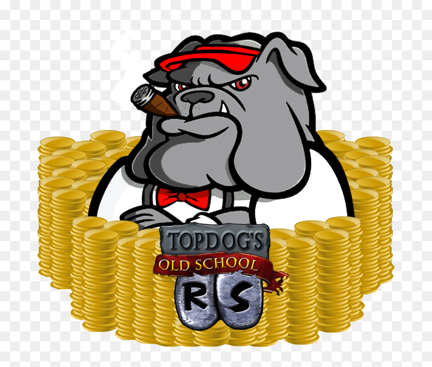 Bulldog With Cigar Cartoon, HD Png Download - cash pile png